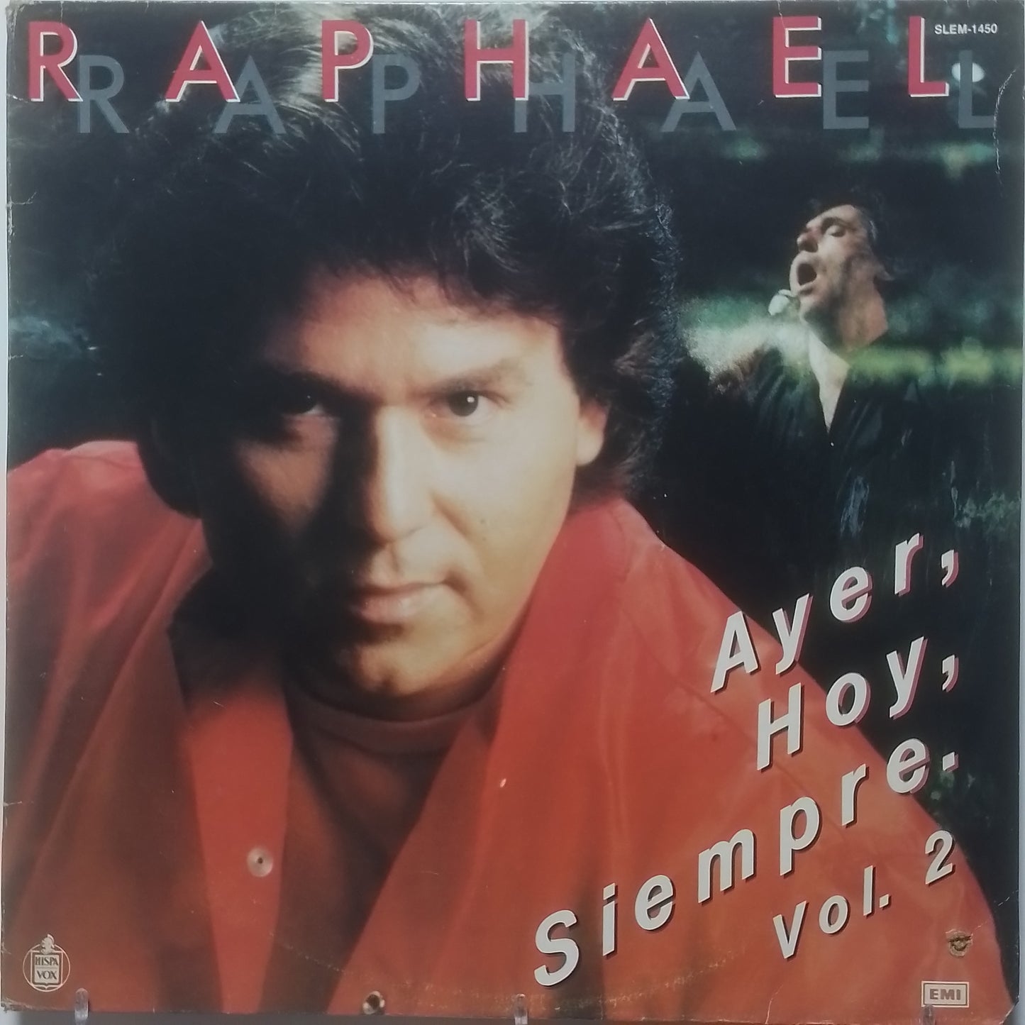 lp raphael  Ayer Hoy Siempre Vol 2 made mexico 1987 latin pop