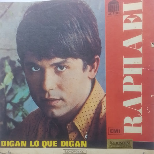 lp Raphael Digan Lo Que Digan made colombia 1967 latin pop