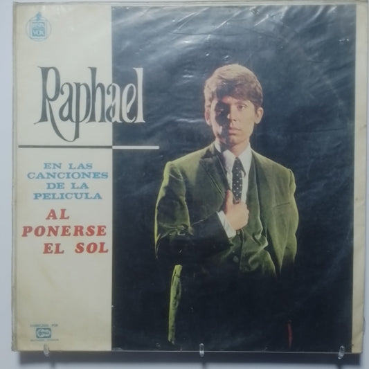 lp Raphael Al Ponerse El Sol made ecuador 1967 pop