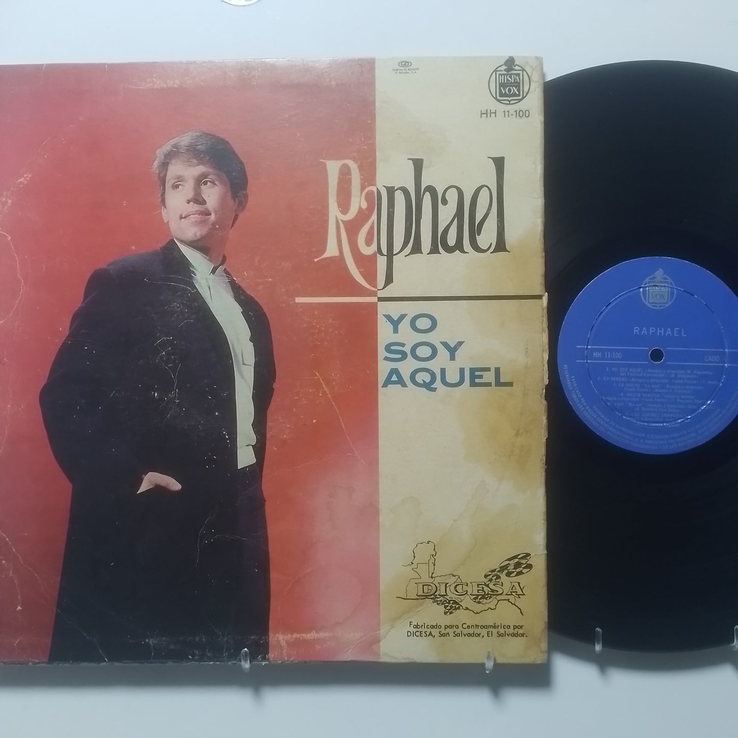 lp Raphael Yo Soy Aquel made el salvador 1967 latin pop