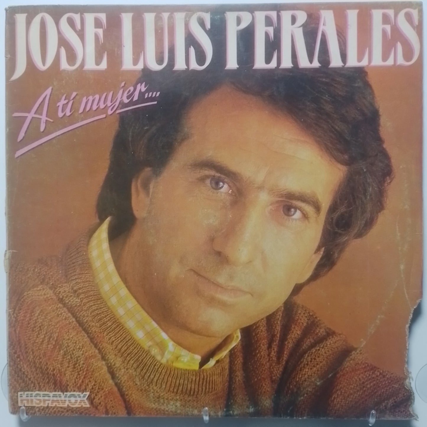 lp Jose Luis Perales a ti mujer made peru 1986 latin pop