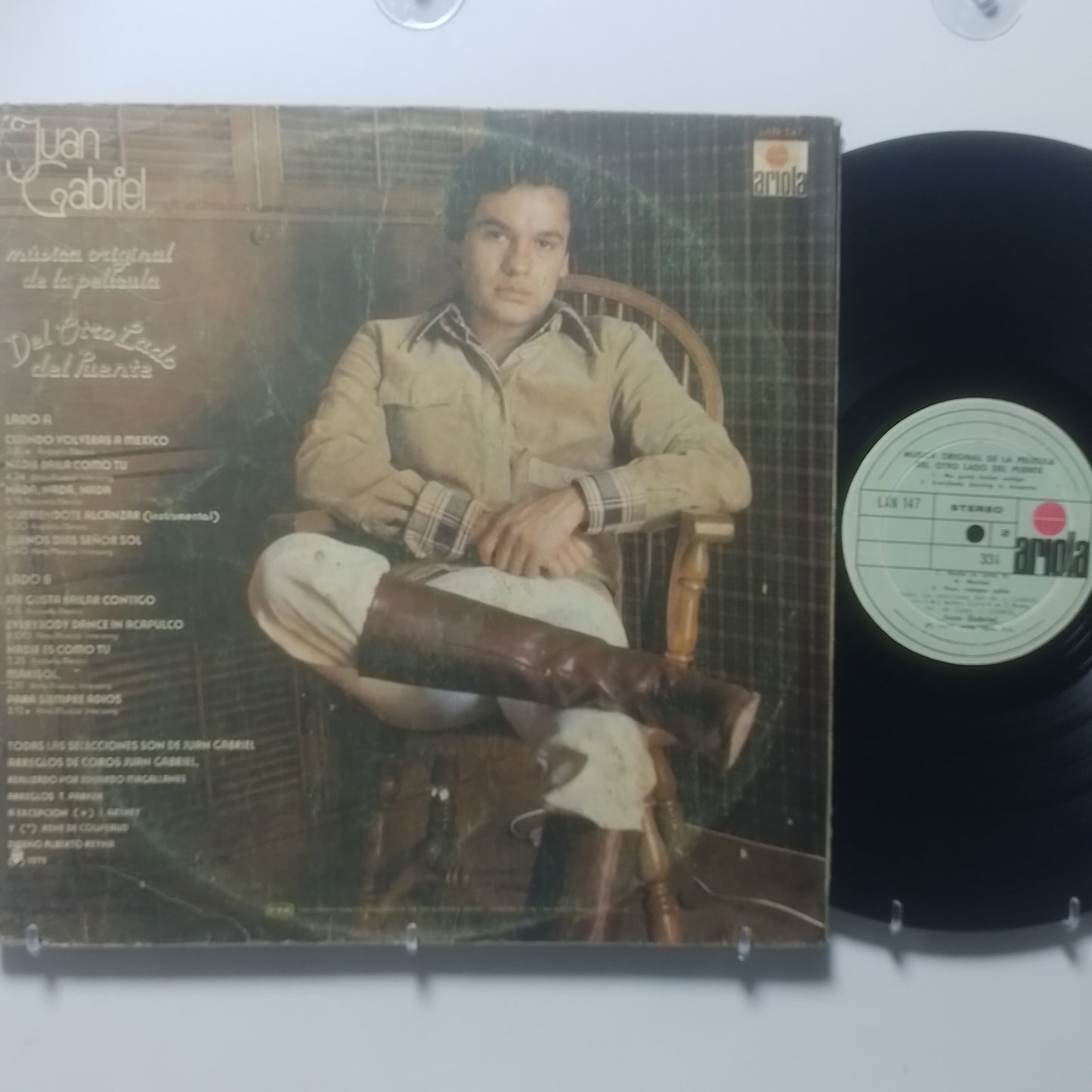 lp juan gabriel Del Otro Lado Del Puente made peru 1979 latin pop