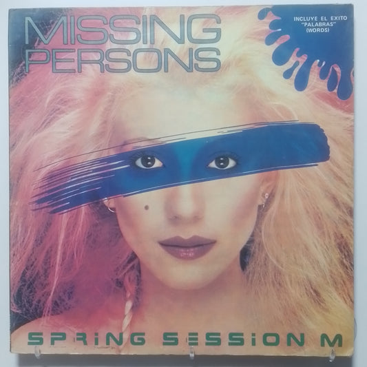 lp Missing Persons Spring Session M made peru 1983 Synth pop rock