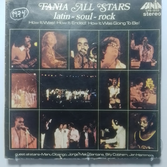 lp Fania All Stars Latin Soul Rock made usa 1974 gatefold salsa