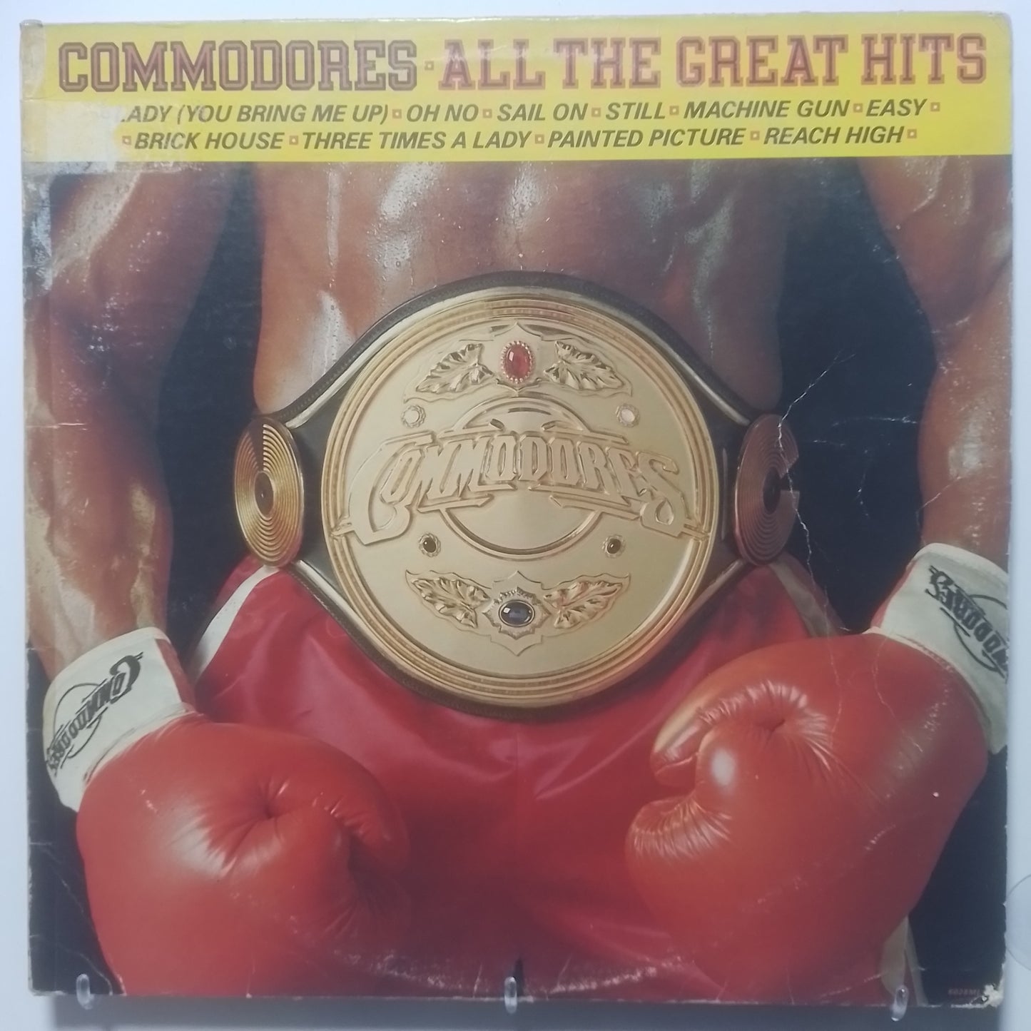 lp Commodores All The Great Hits made usa 1983 funk disco