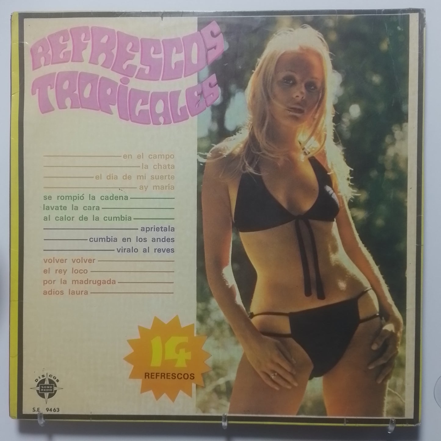 lp Refrescos Tropicales los diablos rojos el combo loza los colegiales varios made peru 1974 cumbia