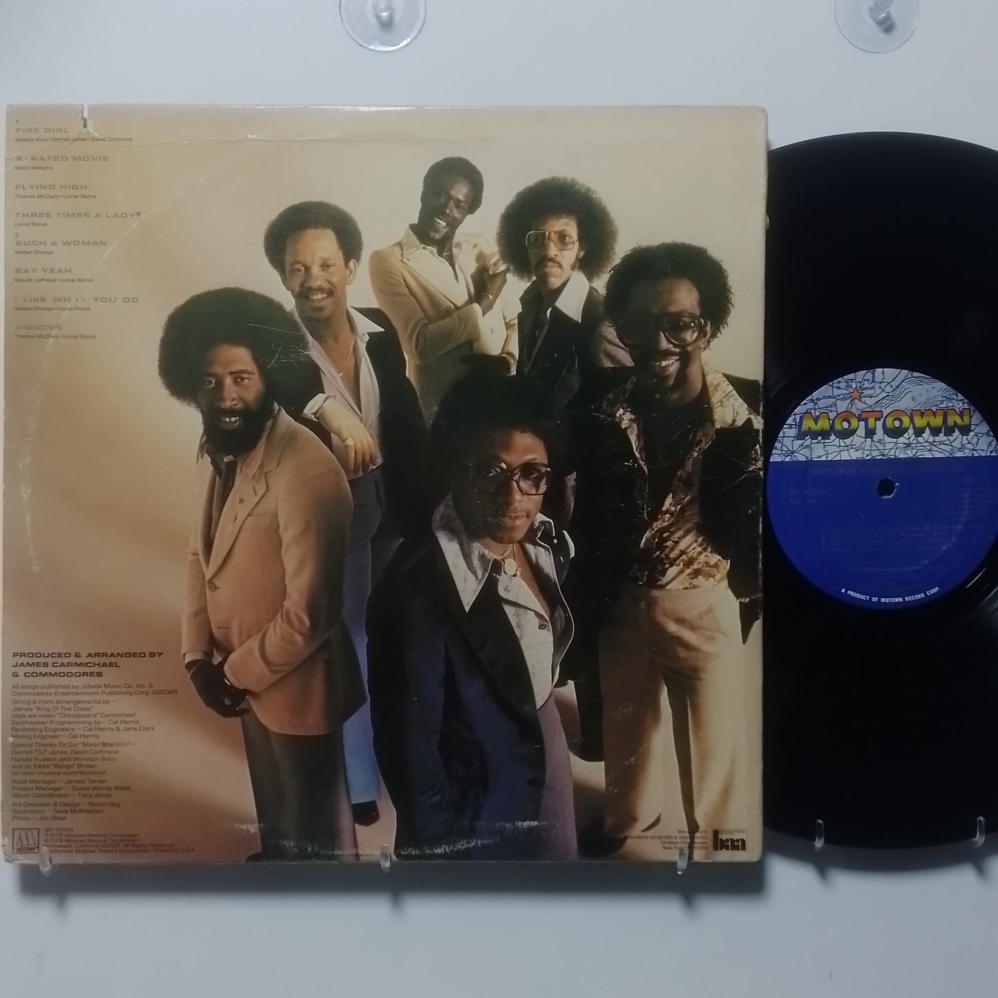 lp Commodores Natural High made usa 1978 funk soul