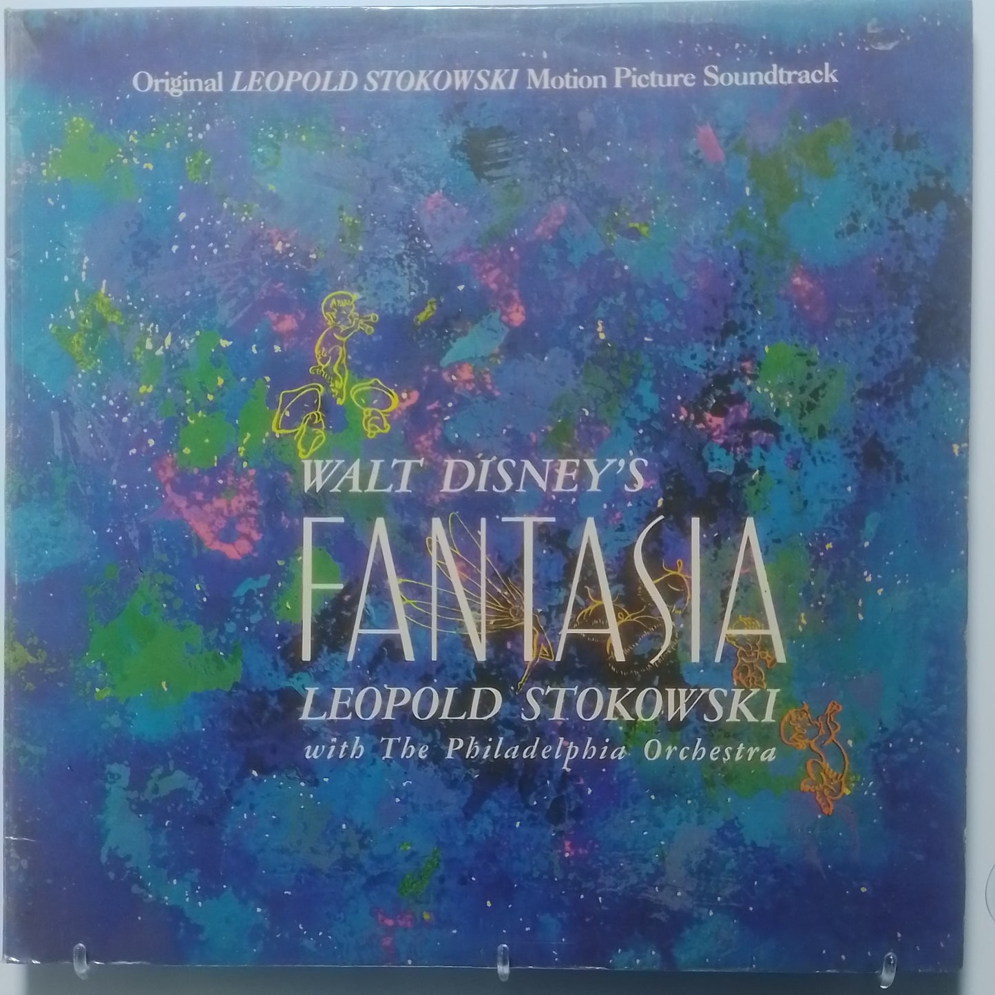 x2 lp Fantasia Walt Disney's Leopold Stokowski With The Philadelphia Orchestra made peru 1983 infantil