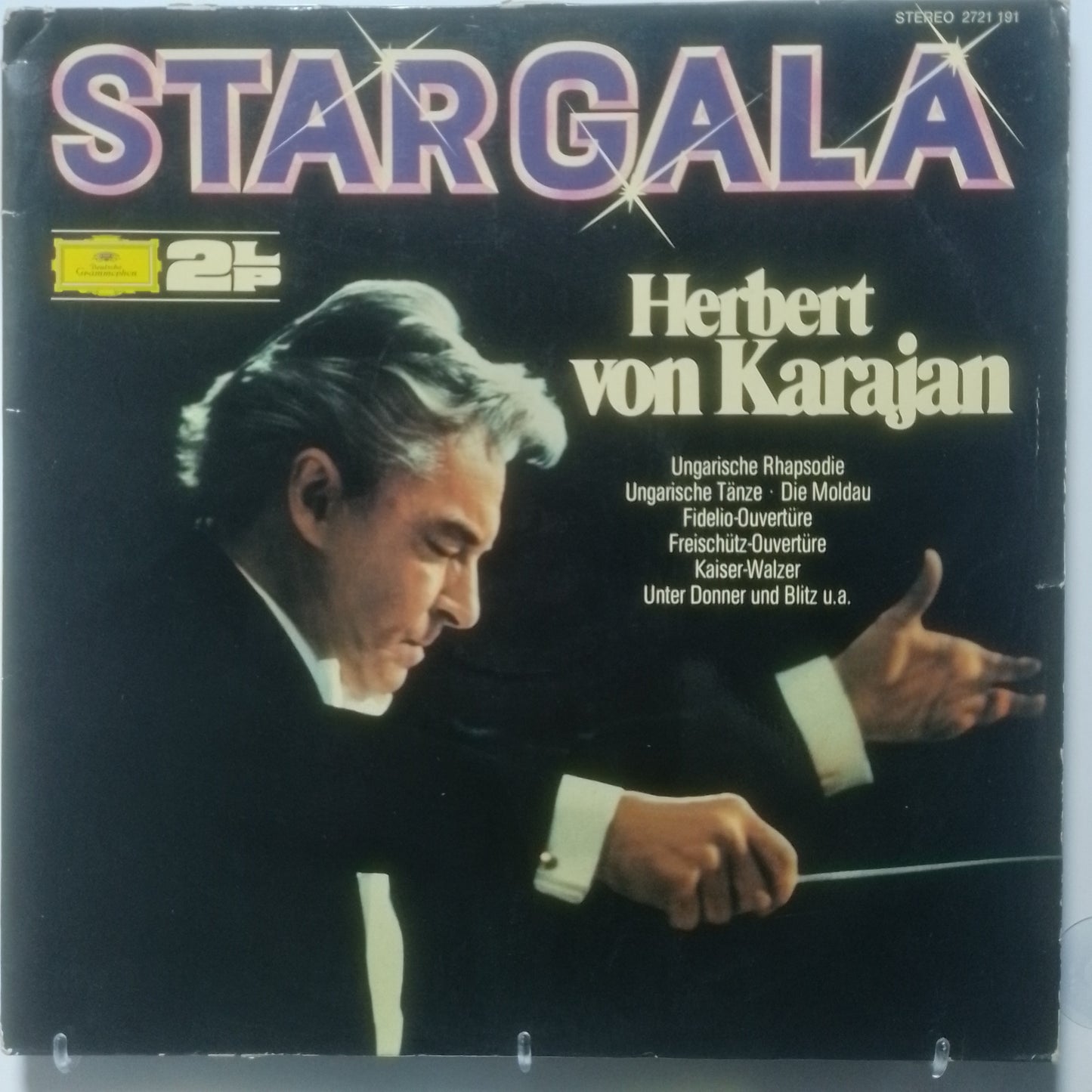 x2 lp Herbert von Karajan stargala made alemania 1977 gatefold clasico