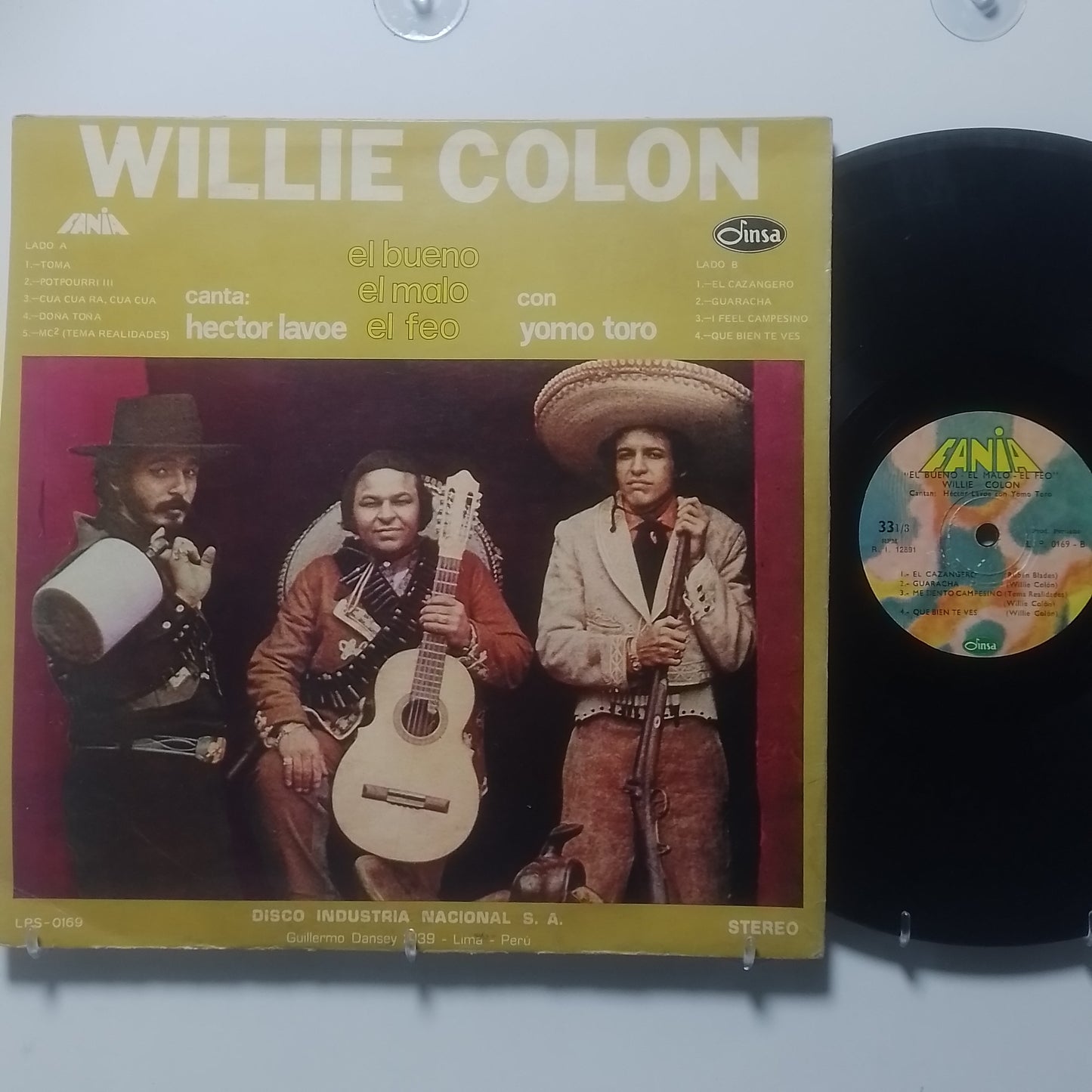 lp Willie Colon The Good The Bad The Ugly made peru 1975 salsa