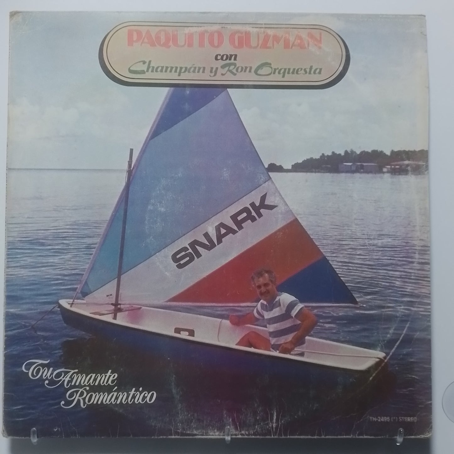 lp Paquito Guzman Con Champan y Ron Orquesta Tu Amante Romantico made peru 1988 salsa