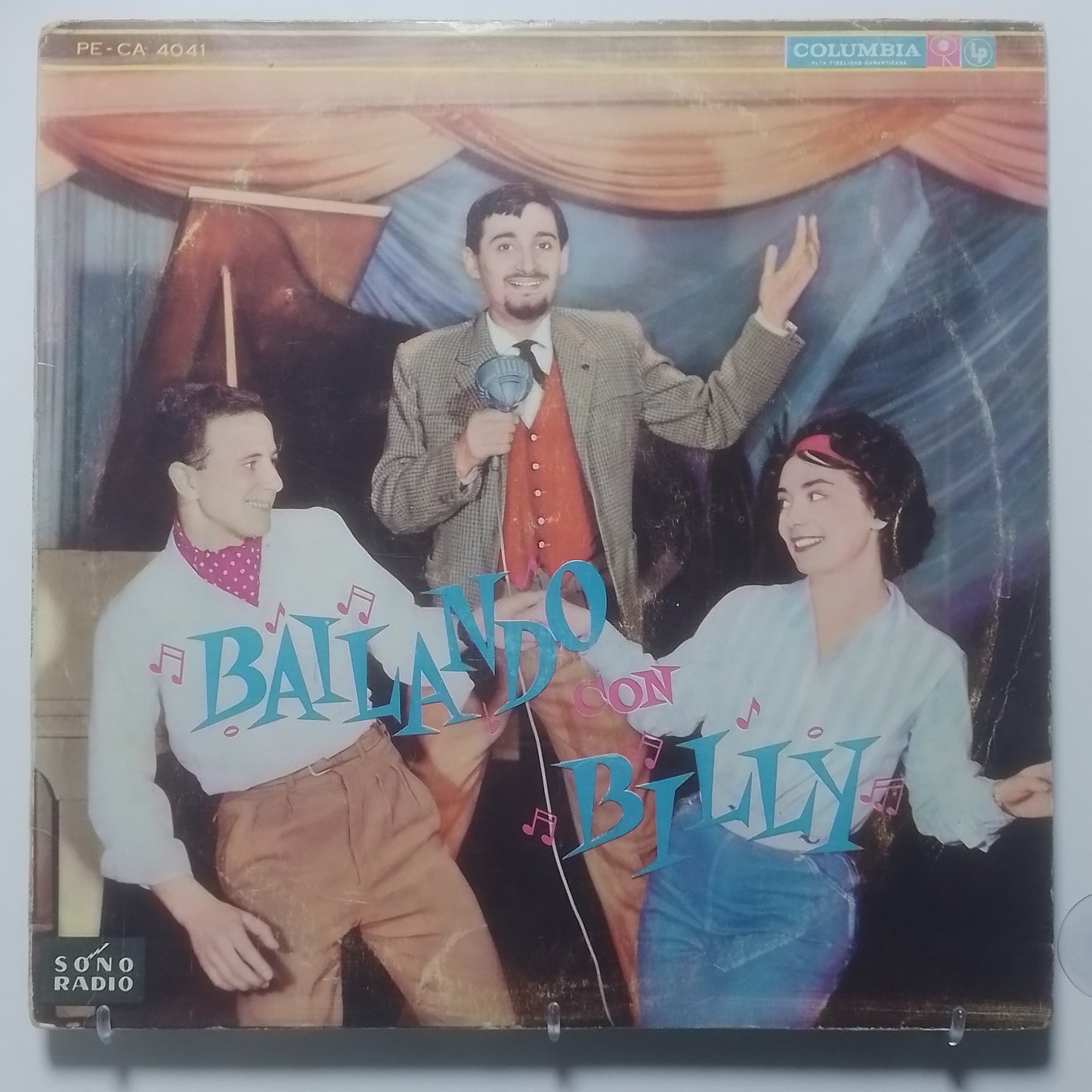 lp Billy Cafaro Bailando Con Billy made peru 1959 latin rock