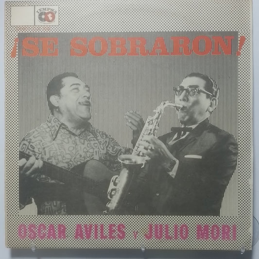 lp Oscar Aviles Y Julio Mori Se Sobraron made peru 1971 folk criollo