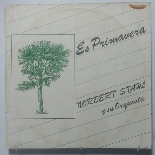 lp Norbert Stahl y su orquesta es primavera made peru 1984 instrumental