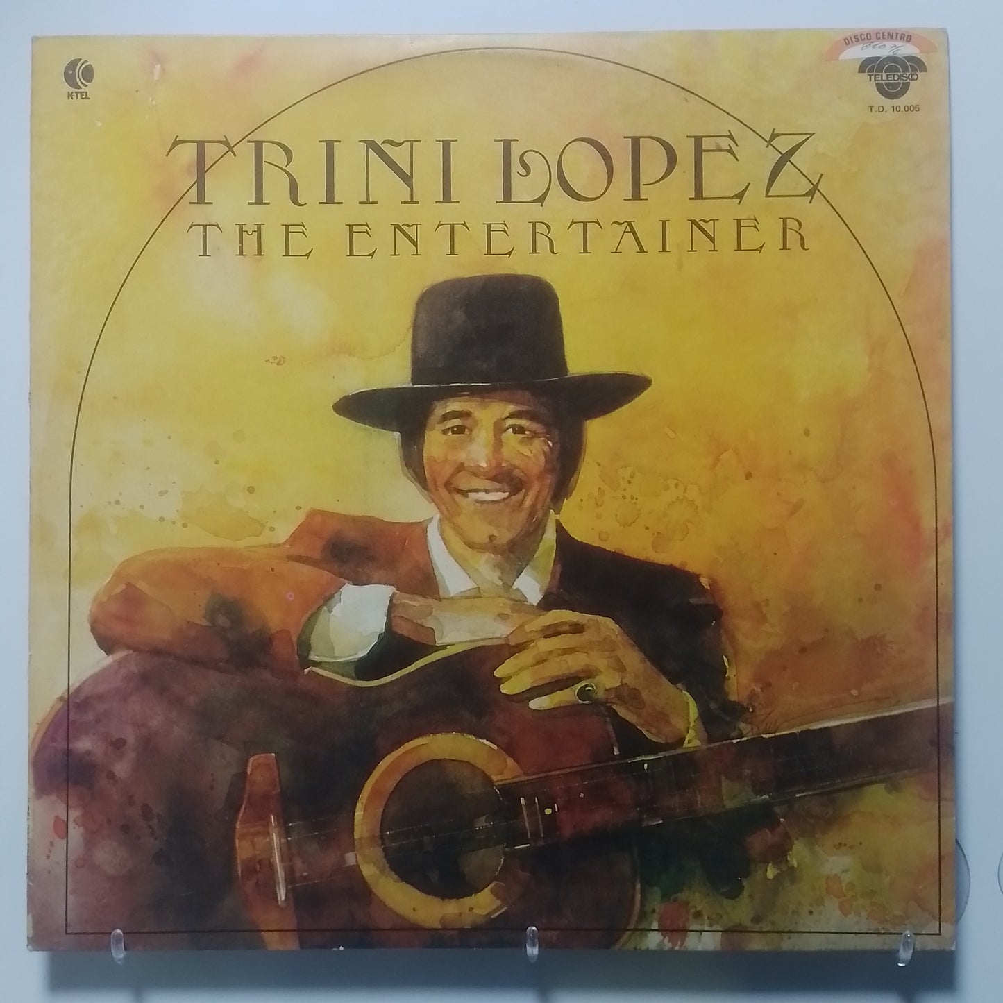 lp Trini Lopez The Entertainer made peru 1981 vocal pop