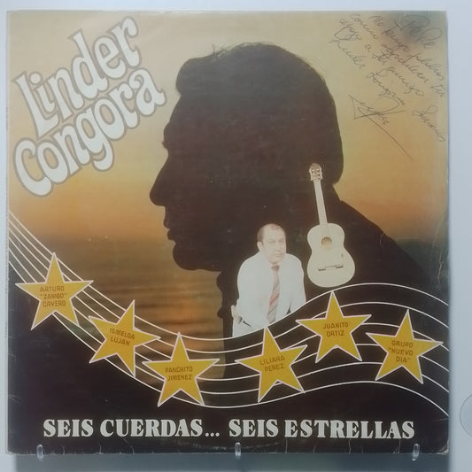 lp Linder Gongora Seis Cuerdas Seis Estrellas made peru 1987 criollo folk