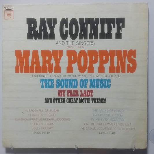 lp Ray Conniff And The Singers Music From Mary Poppins The Sound Of Music My Fair Lady And Other Great Movie Themes made peru 1965 instrumental