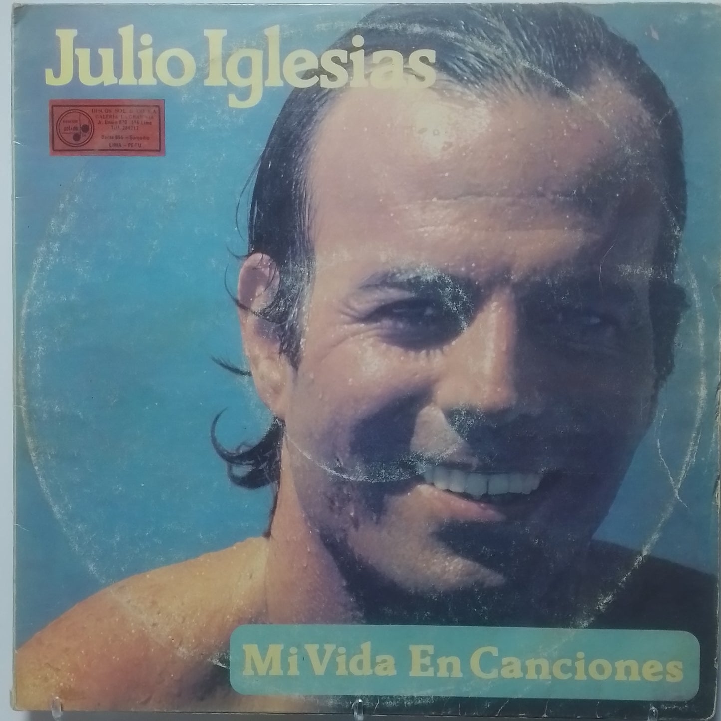 x2 lp Julio Iglesias Mi Vida En Canciones made peru 1980 gatefold latin pop