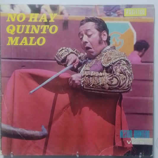 lp Nestor Quintero No Hay Quinto Malo Vol 5 made peru 1978 comedia