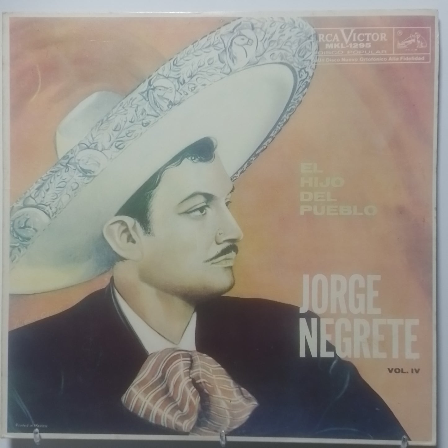 lp Jorge Negrete El Hijo Del Pueblo made peru 1960 ranchera folk