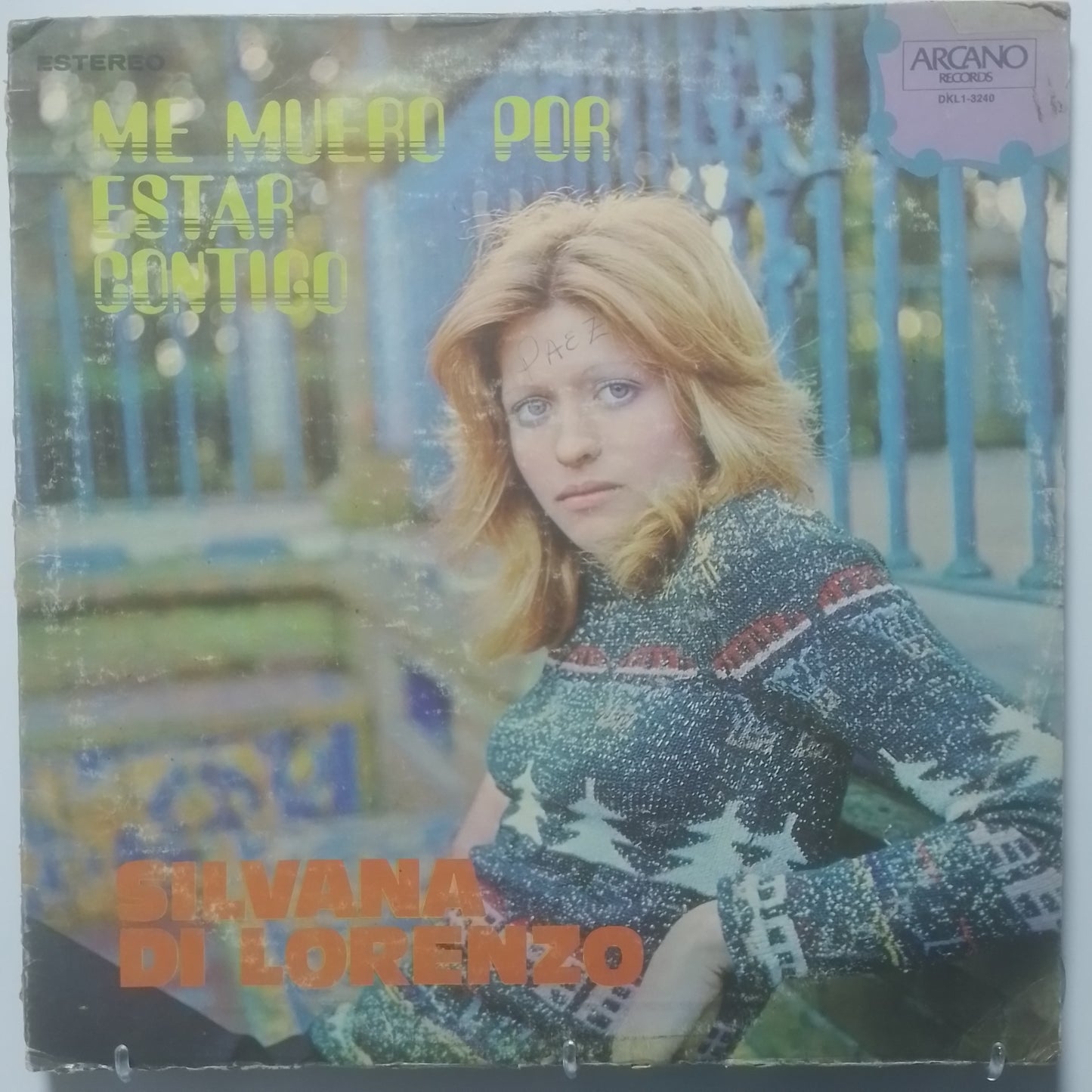 lp Silvana Di Lorenzo Me Muero Por Estar Contigo made usa 1973 latin pop