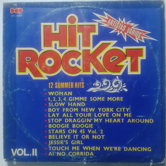 lp hit rocket 12 super hits vol 2 stars on 45 stevie nicks abba varios made peru 1981 rock