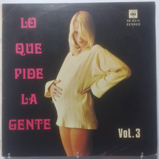 lp Lo Que Pide la Gente Vol 3 Bobby Vinton Johnny Nash Paul Simon varios made peru 1972 rock