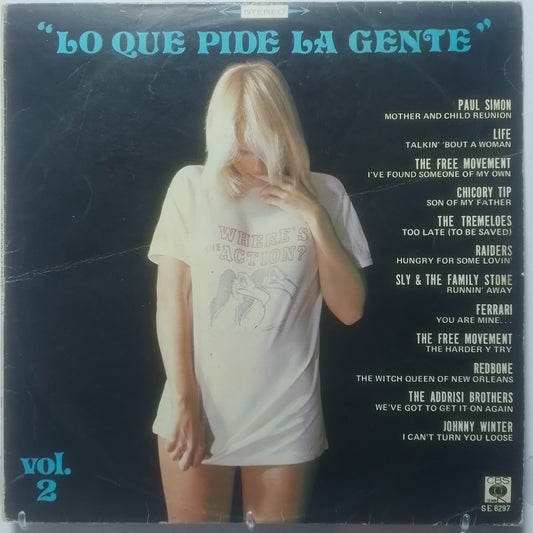 lp Lo Que Pide la Gente Vol 2 paul simon life raiders varios made peru 1971 rock