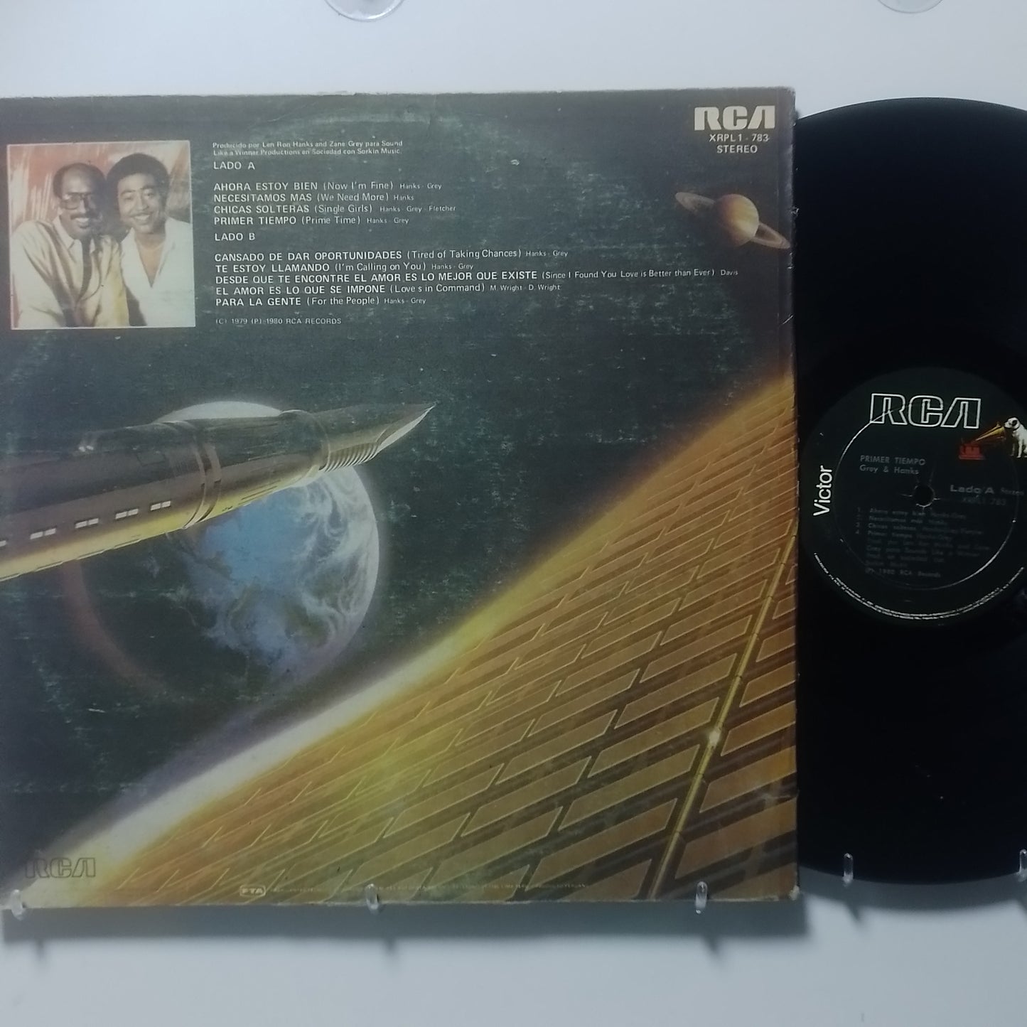 lp Grey & Hanks Prime Time made peru 1980 funk soul