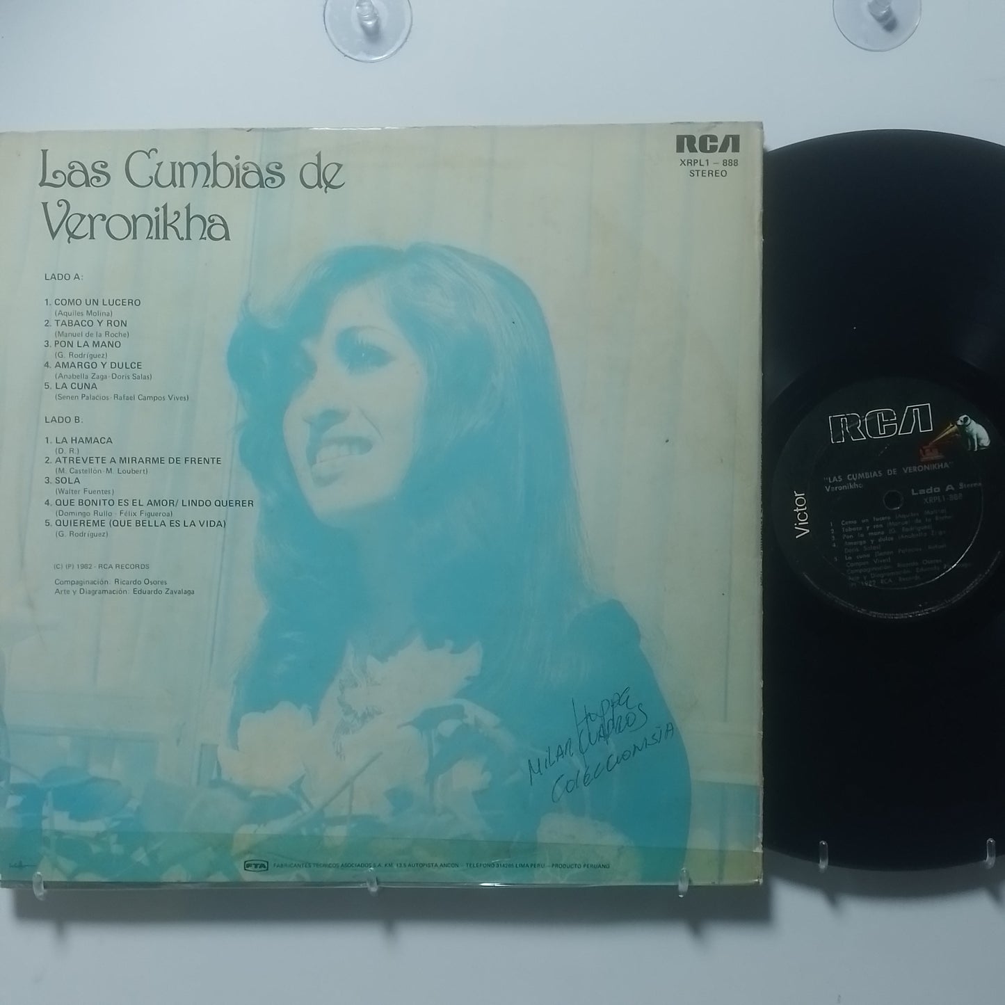 lp Veronikha Las Cumbias De Veronikha made peru 1982 latin cumbia