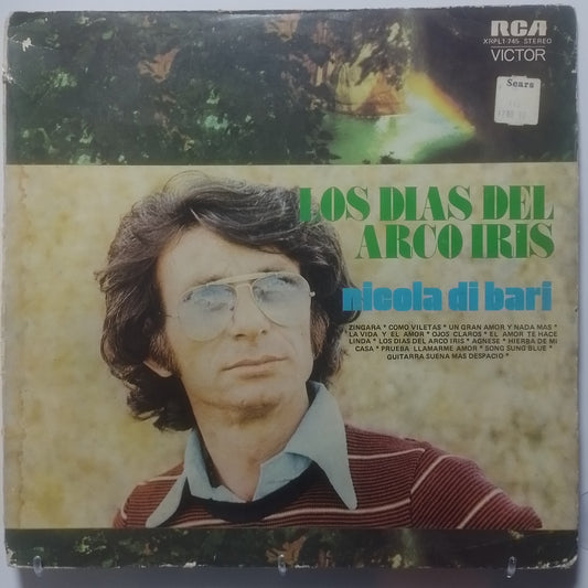 lp Nicola Di Bari Los Dias Del Arco Iris made peru 1973 balada latin