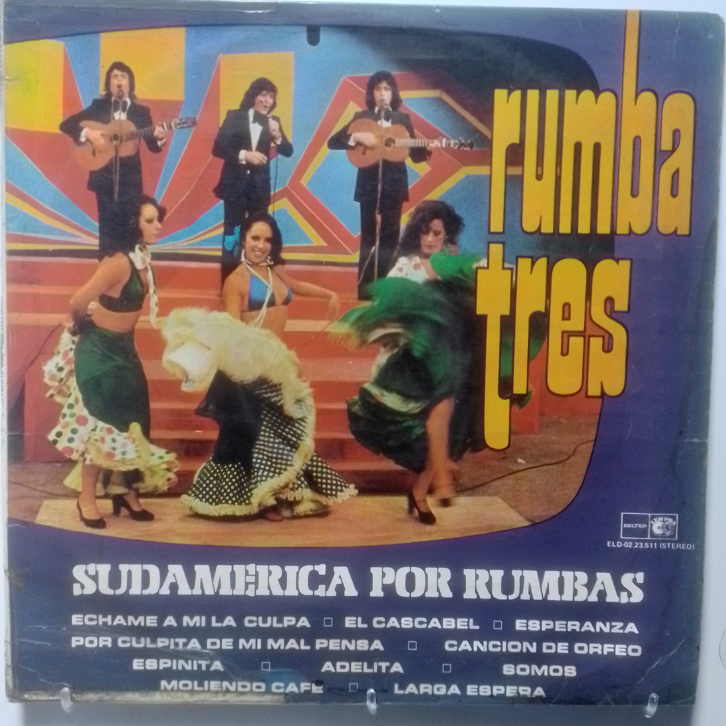 lp Rumba Tres sudamerica por rumbas made peru 1974 latin rumba