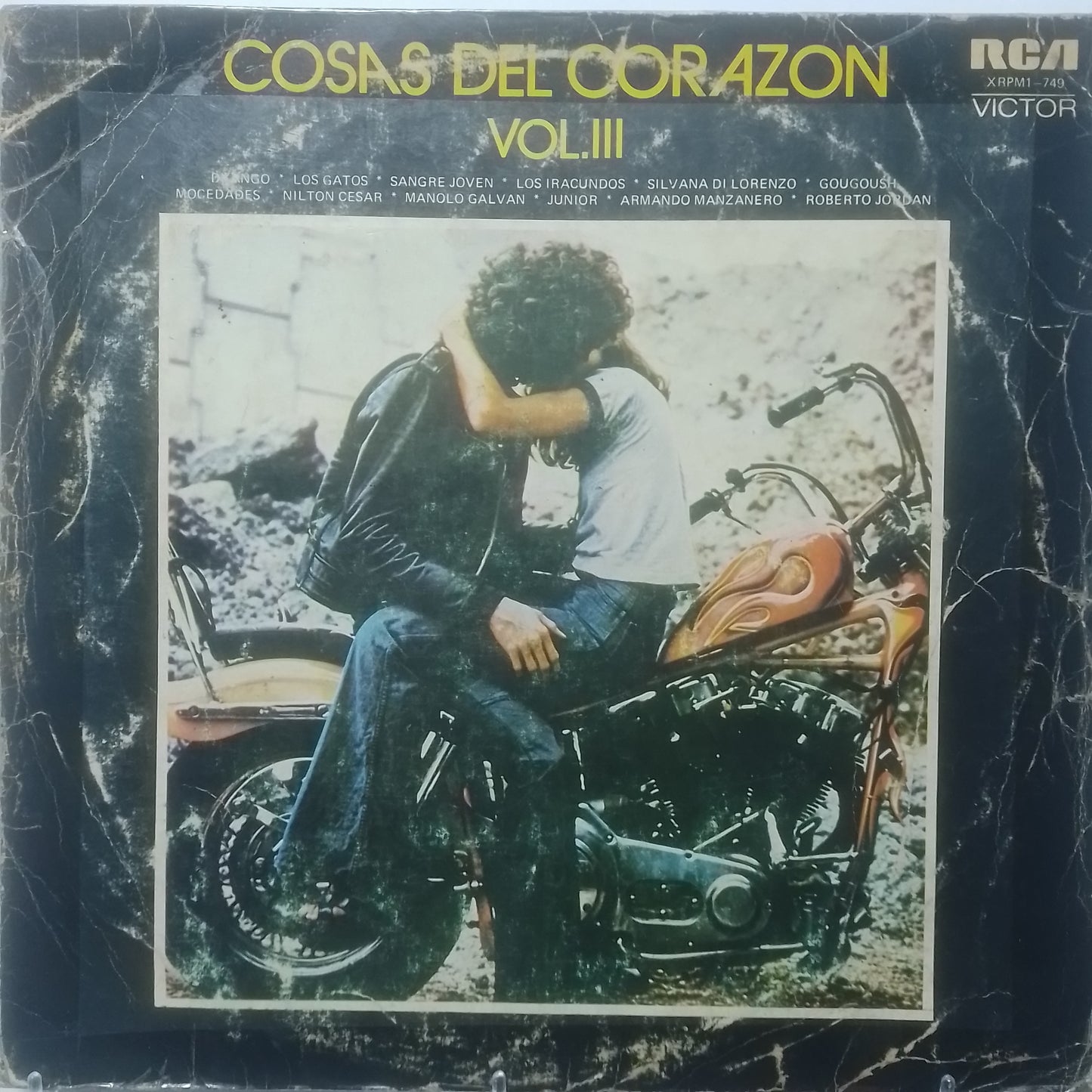 lp Cosas Del Corazon Vol 3 Dyango Los Gatos Roberto Jordan varios made peru 1975 latin rock