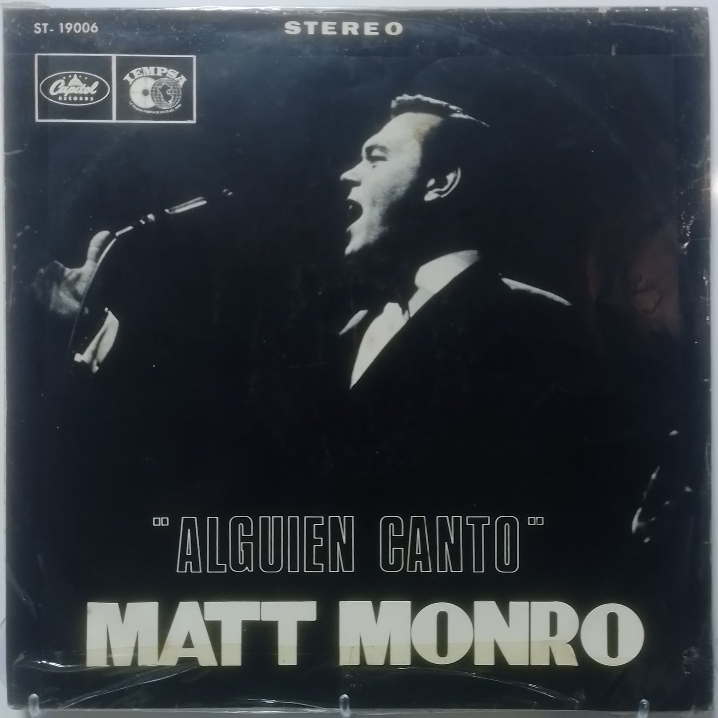 lp Matt Monro Alguien Canto made peru 1969 balada