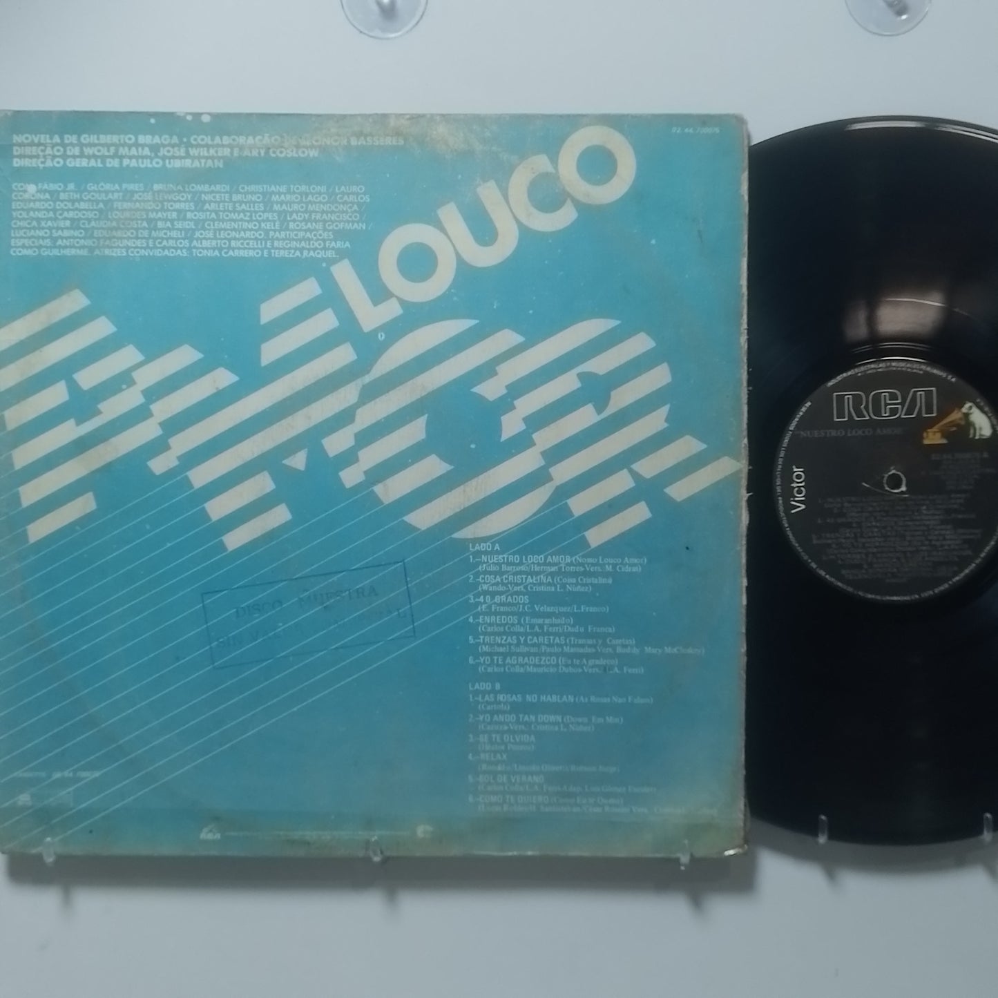 lp Louco Amor Banda Original De La Telenovela Nuestro Loco Amor made peru 1984 soundtrack