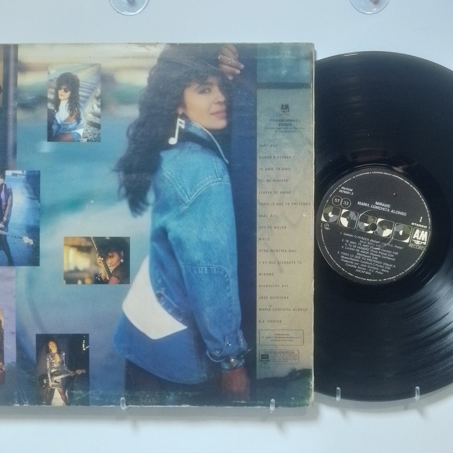 lp Maria Conchita Alonso Mirame made peru 1987 pop rock