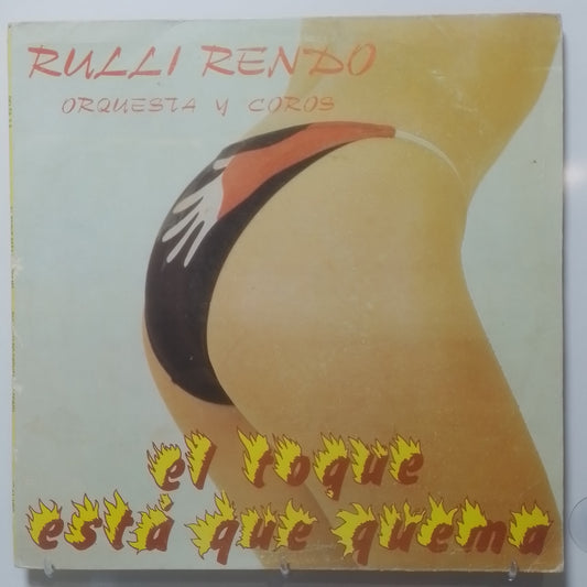 lp Rulli Rendo El Toque Esta Que Quema made peru 1987 salsa