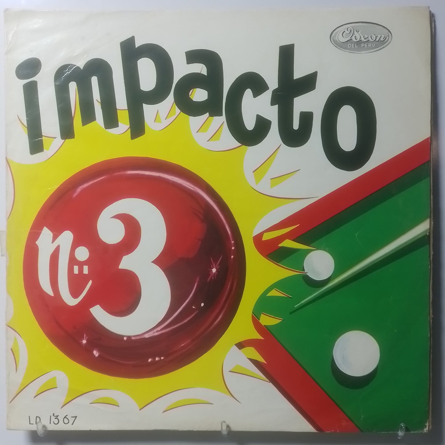 lp impacto 3 joe danova kyu sakamoto fernando balu varios made peru 1970 latin rock