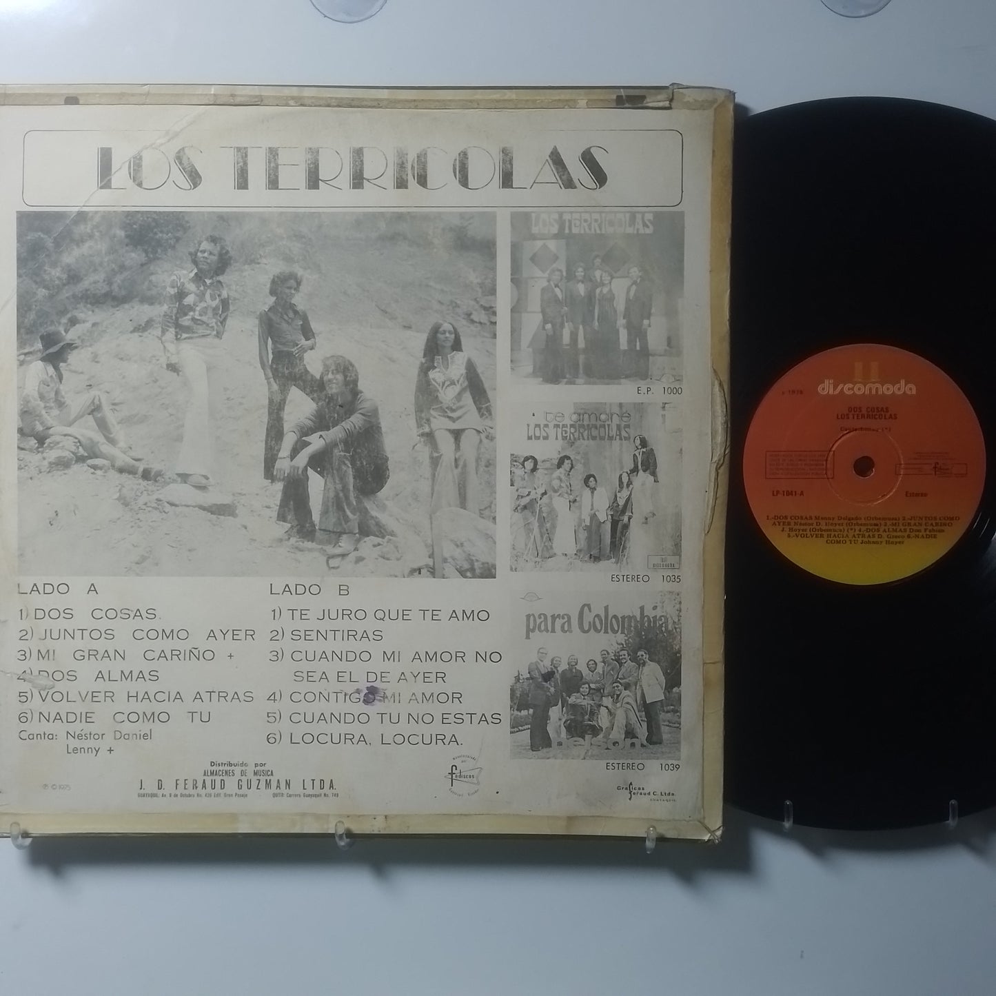 lp Los Terricolas Dos Cosas made ecuador 1975 latin rock