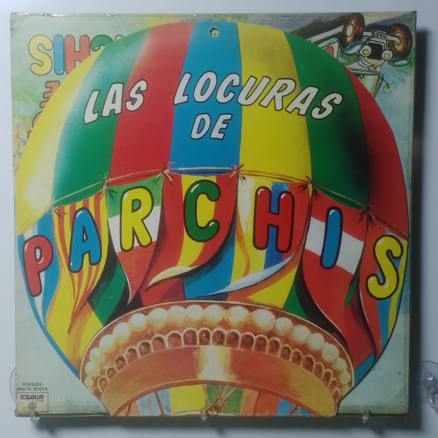 lp Parchis Las Locuras De Parchis made peru 1983 gatefold infantil