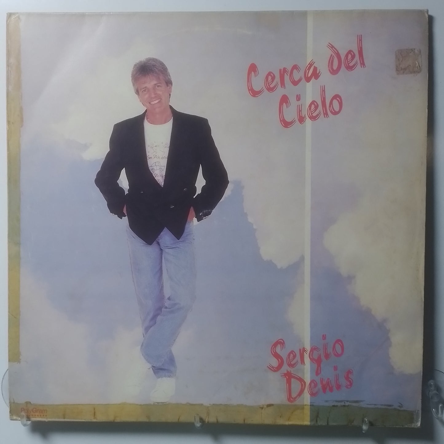 lp Sergio Denis Cerca Del Cielo made argentina 1988 latin pop