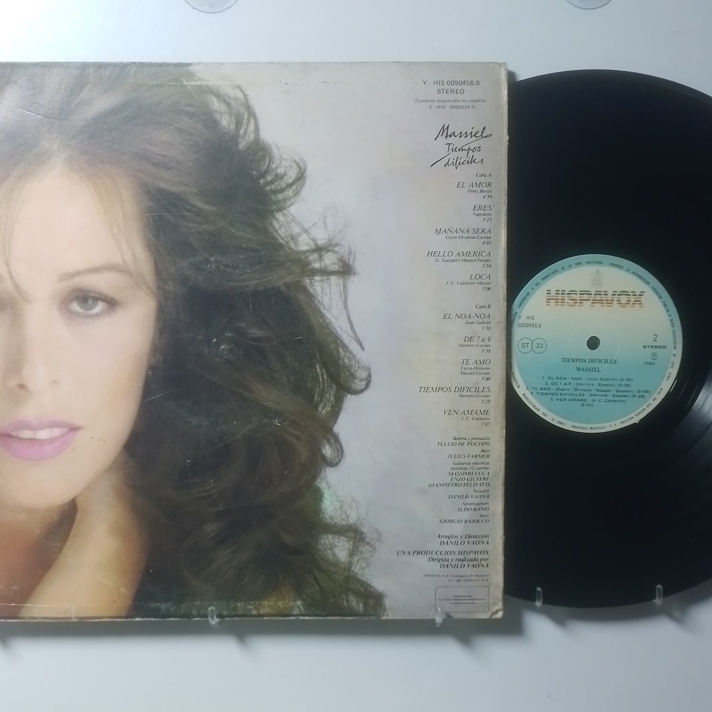 lp Massiel Tiempos Dificiles made peru 1981 latin pop