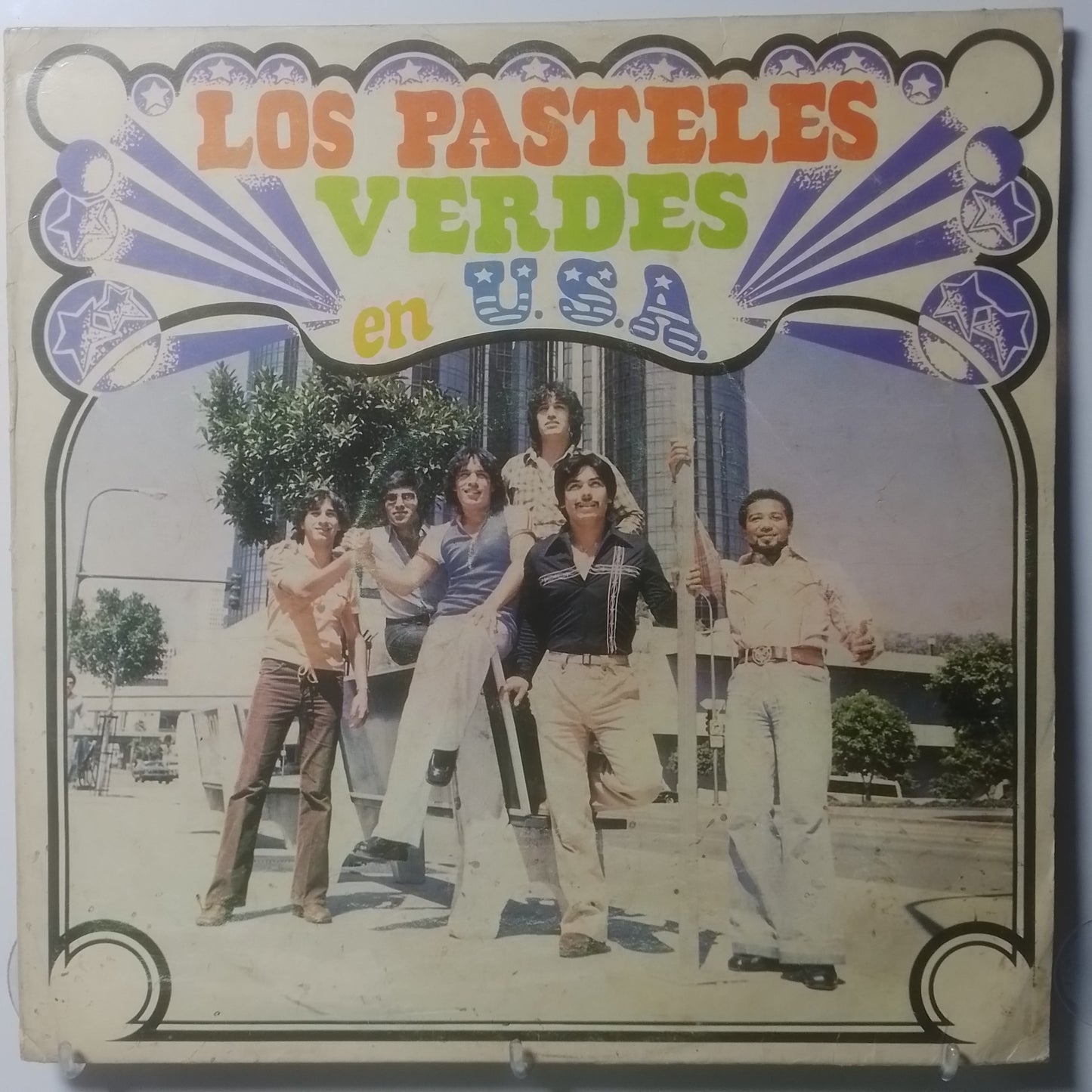 lp Los Pasteles Verdes en U.S.A. made peru 1980 rock latin