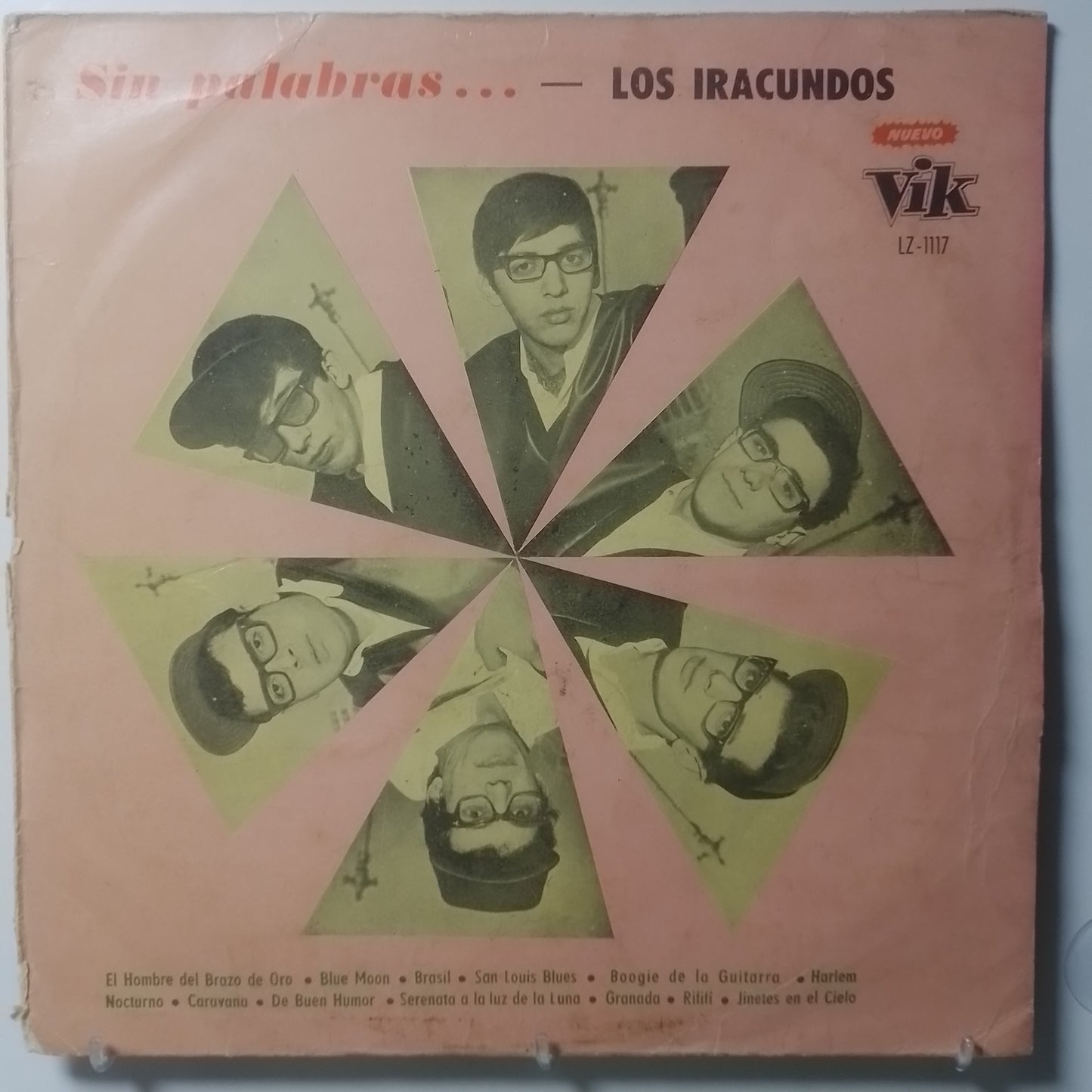 lp Los Iracundos Sin Palabras… made peru 1966 rock latin