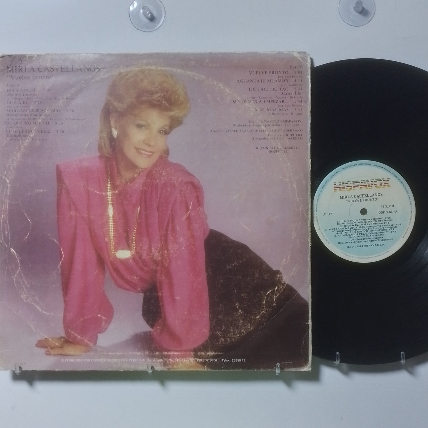 lp Mirla Castellanos Vuelve Pronto made peru 1983 latin pop