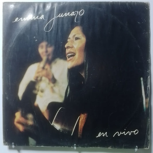 lp Emma Junaro Emma Junaro En Vivo made peru 1984 latin folk