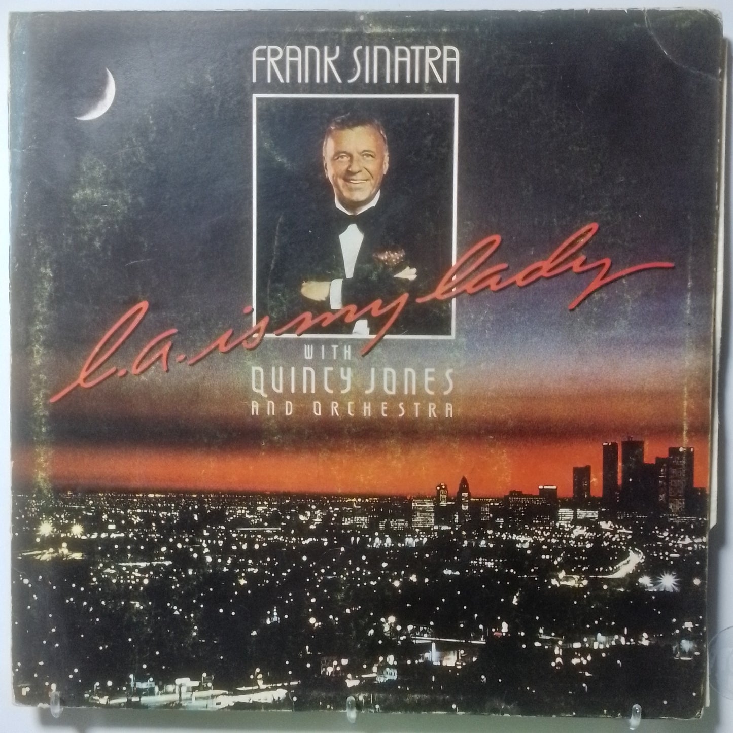 lp Frank Sinatra With Quincy Jones And Orchestra L.A. Is My Lady made peru 1984 Swing jazz