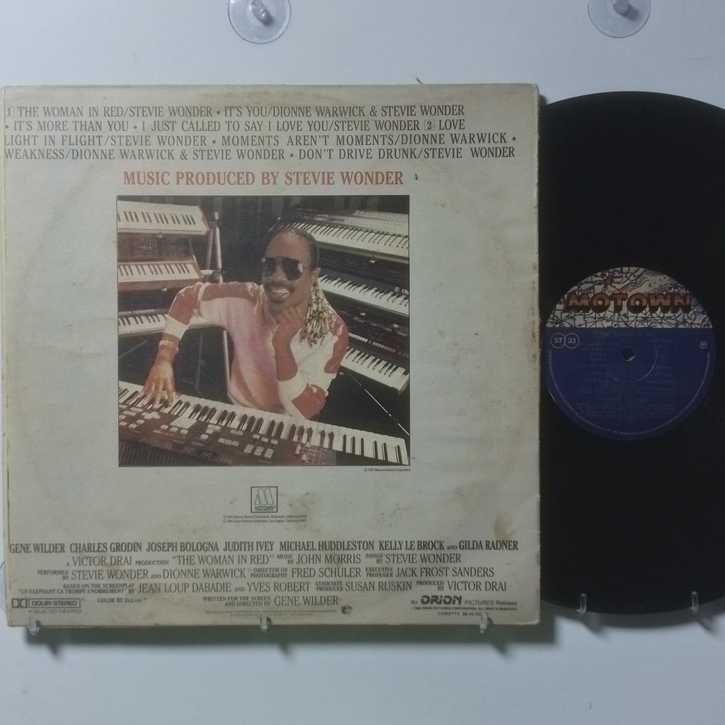 lp Stevie Wonder The Woman In Red made peru 1984 gatefold funk soul disco