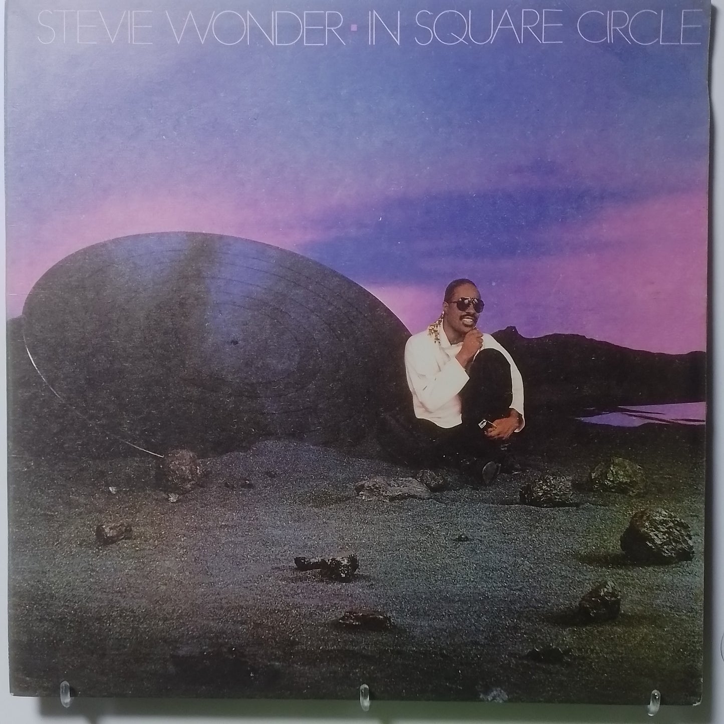 lp Stevie Wonder In Square Circle made peru 1985 gatefold con insert Synth pop