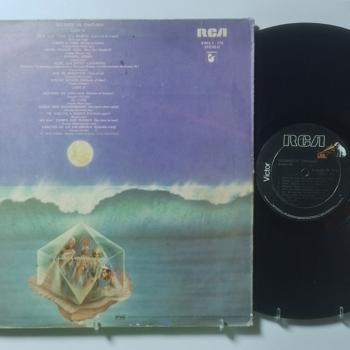 lp Boney M Oceans Of Fantasy made peru 1979 electronic disco